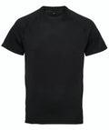 TriDri® panelled tech tee Black