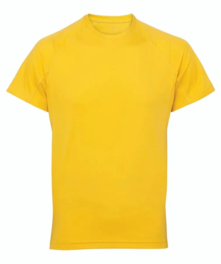 TriDri® panelled tech tee SunYellow