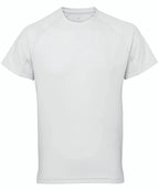 TriDri® panelled tech tee White