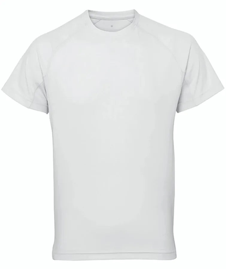 TriDri® panelled tech tee White
