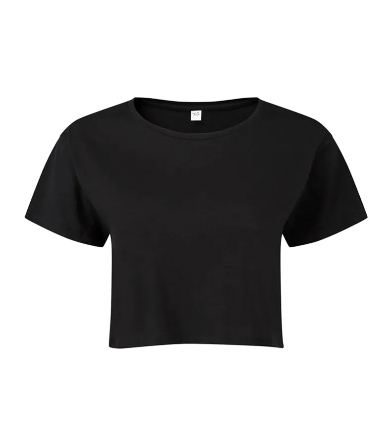 Womens TriDri® Crop Top Black
