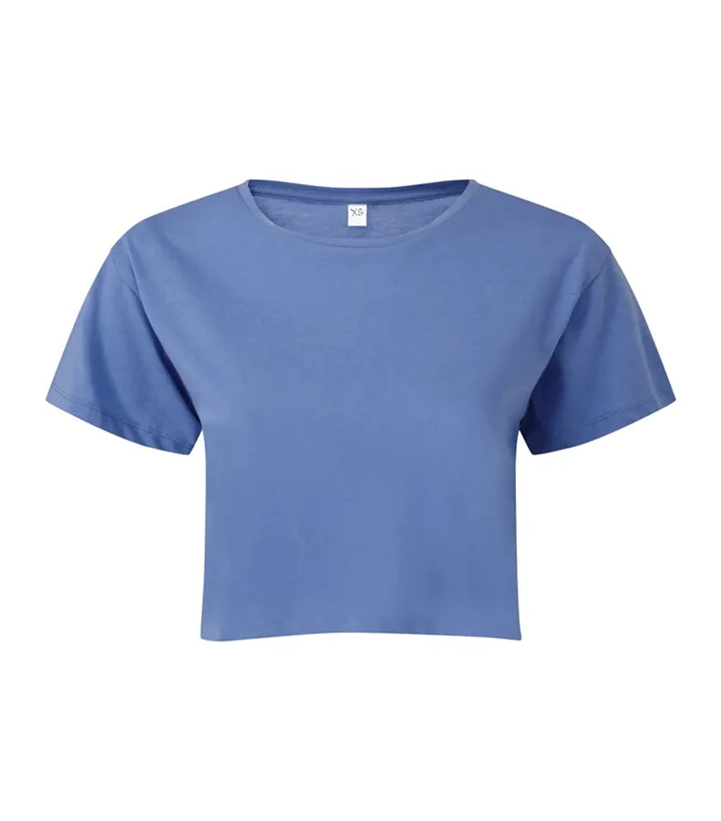Womens TriDri® Crop Top Cornflower