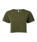 Womens TriDri® Crop Top Olive