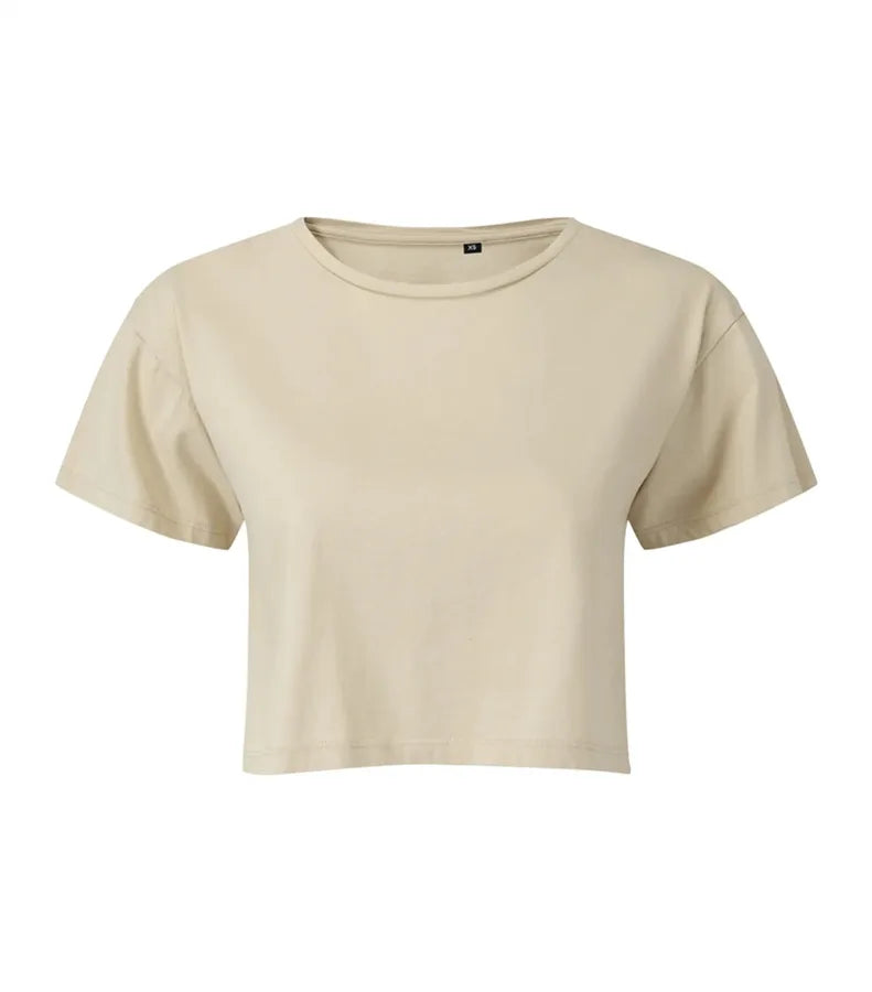 Womens TriDri® Crop Top Nude