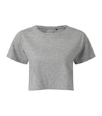 Womens TriDri® Crop Top Heathergrey