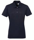 Women's TriDri® panelled polo FrenchNavy