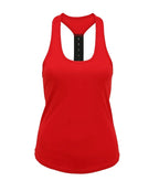 Women's TriDri® performance strap back vest FireRed
