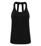 Women's TriDri® Double Strap Back Vest Black