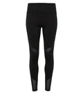Women's TriDri® Mesh Tech Panel Leggings Full Leng Black