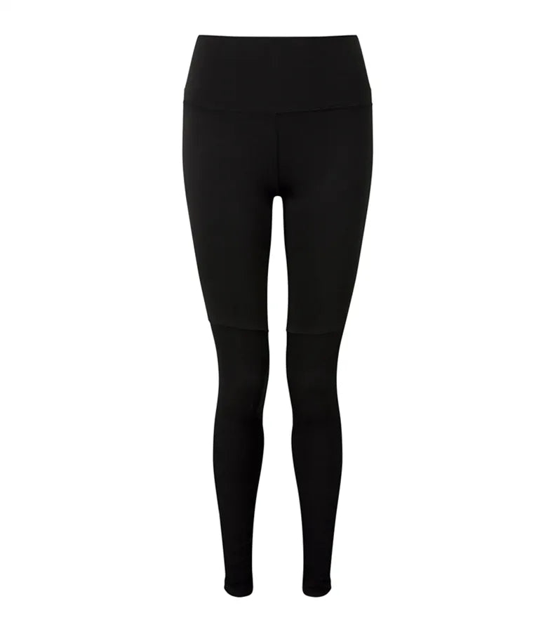 Womens TriDri® Yoga Leggings Black/Black