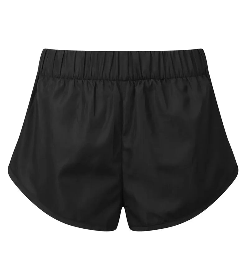 Womens TriDri® Running Shorts Black