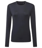 Ladies TriDri® long Sleeve Performance T Shirt FrenchNavy