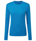 Ladies TriDri® long Sleeve Performance T Shirt Sapphire
