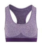 Womens Seamless "3D Fit" Multi-sport Sculpt Bra Purple