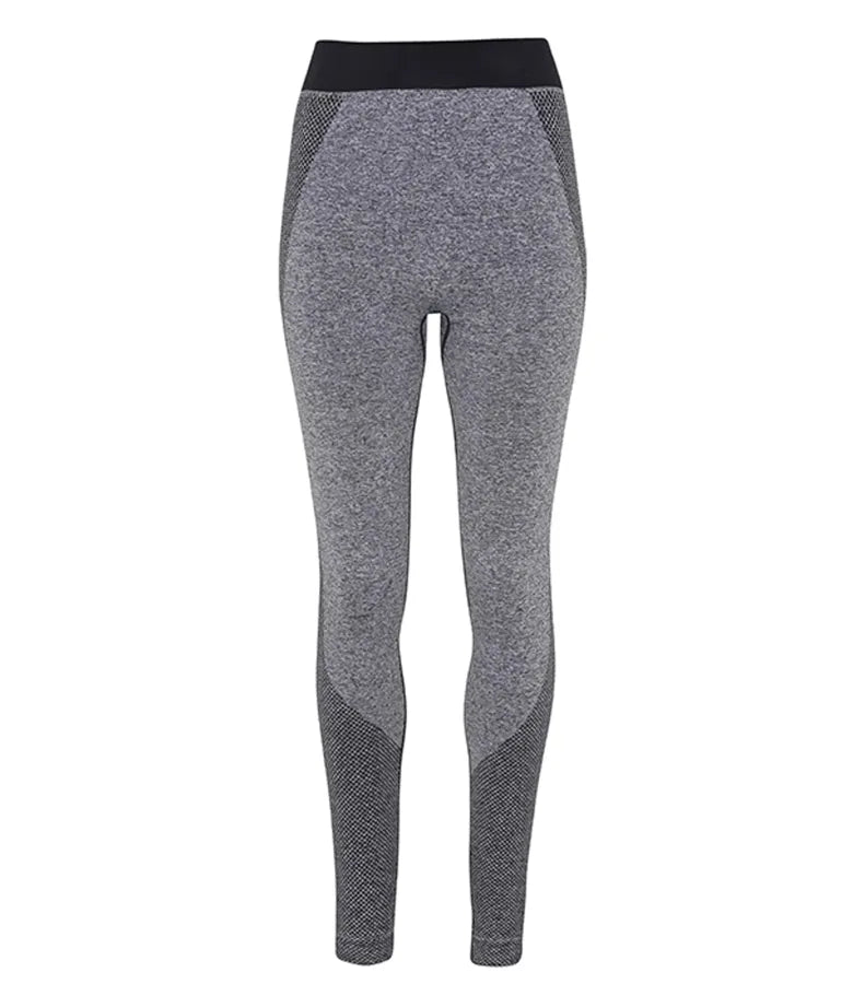 Womens Seamless "3D Fit" Multi-sport Sculpt Leggin Charcoal