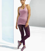 Womens TriDri® Seamless "3D Fit" Multi-sport Sculp White