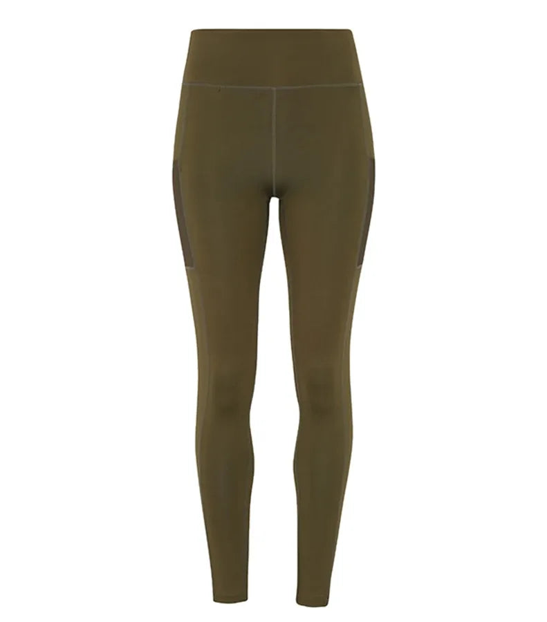 Ladies TriDri ® Performance Compression Leggings Olive