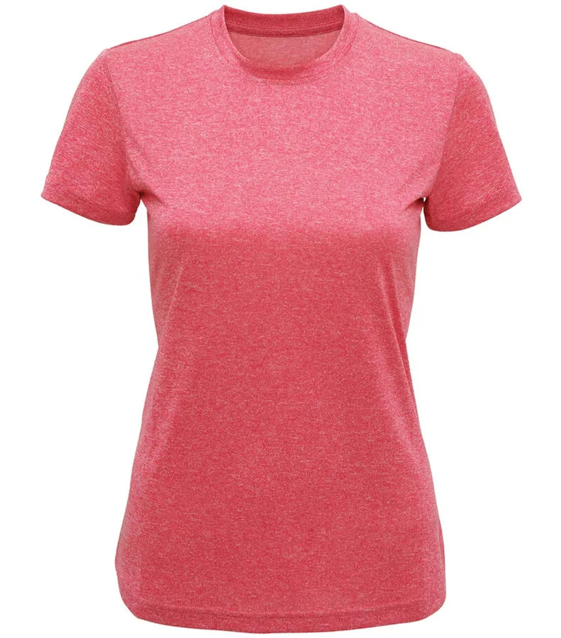 Women's TriDri® recycled performance t-shirt PinkMelange