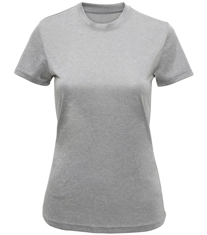 Women's TriDri® recycled performance t-shirt SilverMelange