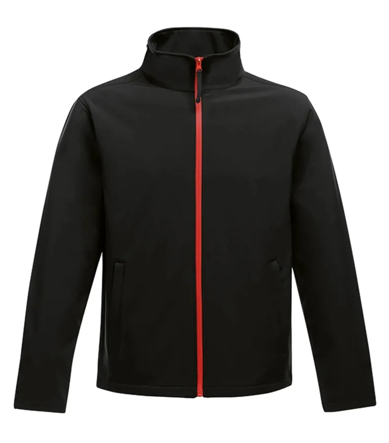 Ablaze Printable Softshell Jacket Black/ClassicRed
