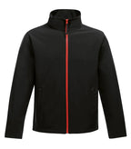 Ablaze Printable Softshell Jacket Black/ClassicRed