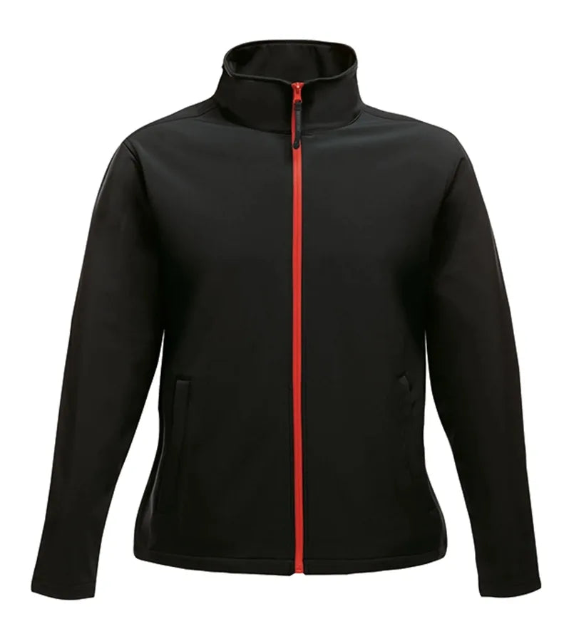 Women´s Ablaze Printable Softshell Jacket Black/Red