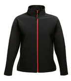 Women´s Ablaze Printable Softshell Jacket Black/Red