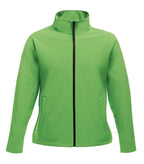 Women´s Ablaze Printable Softshell Jacket ExtremeGreen/Black