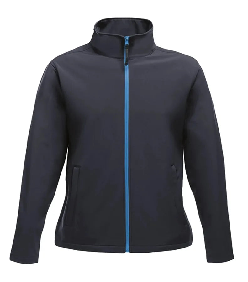 Women´s Ablaze Printable Softshell Jacket Navy/FrenchBlue