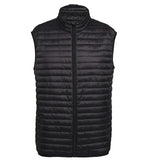 Tribe fineline padded gilet Black
