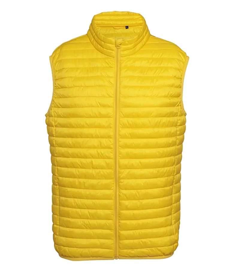 Tribe fineline padded gilet BrightYellow