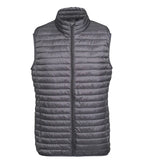 Tribe fineline padded gilet Steel