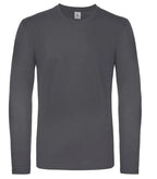 B&C #E150 LSL DarkGrey