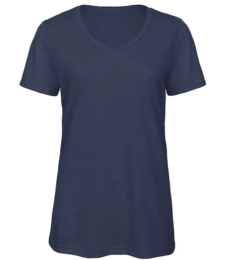 B&C V Triblend /women HeatherNavy