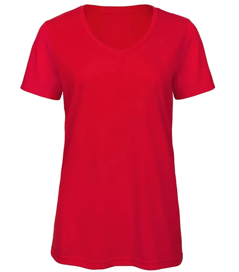 B&C V Triblend /women Red