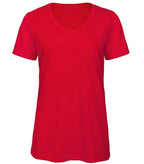 B&C V Triblend /women Red