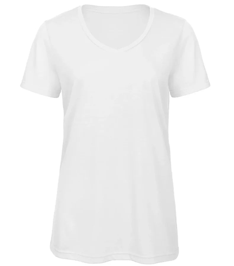 B&C V Triblend /women White