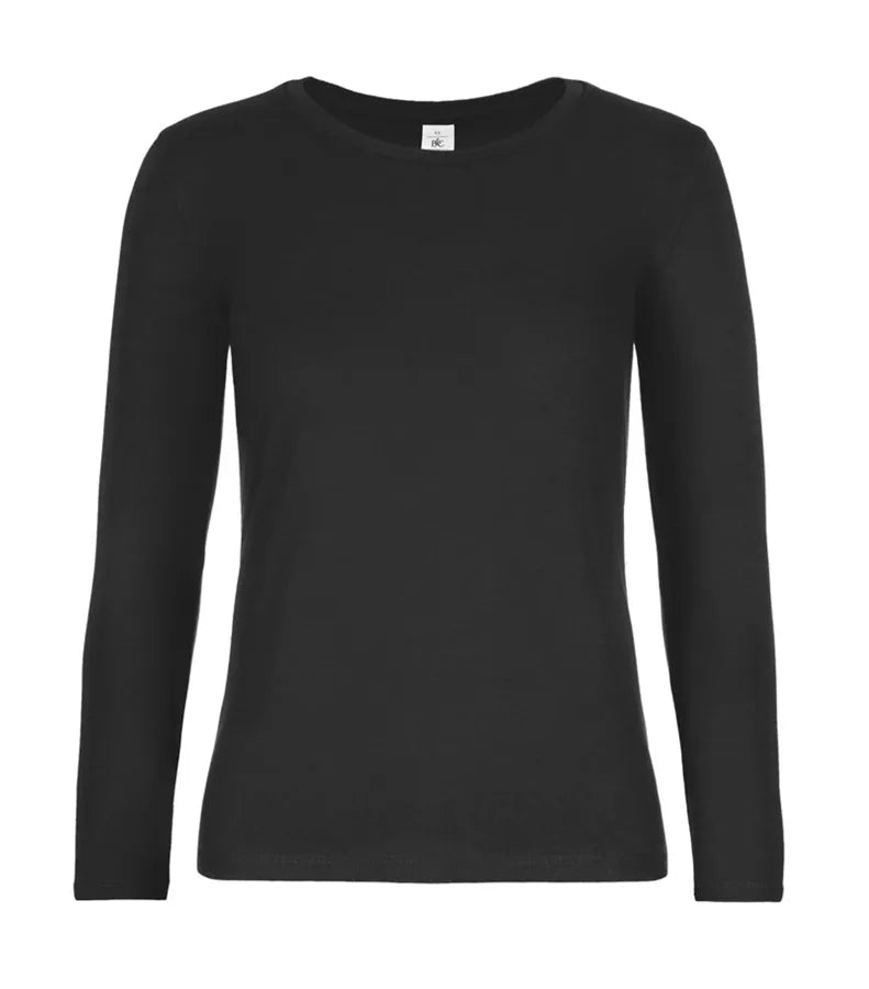B&C #E190 LSL /women Black