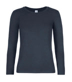 B&C #E190 LSL /women Navy