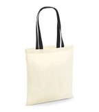 Bag for Life - Contrast Handles Natural/Black