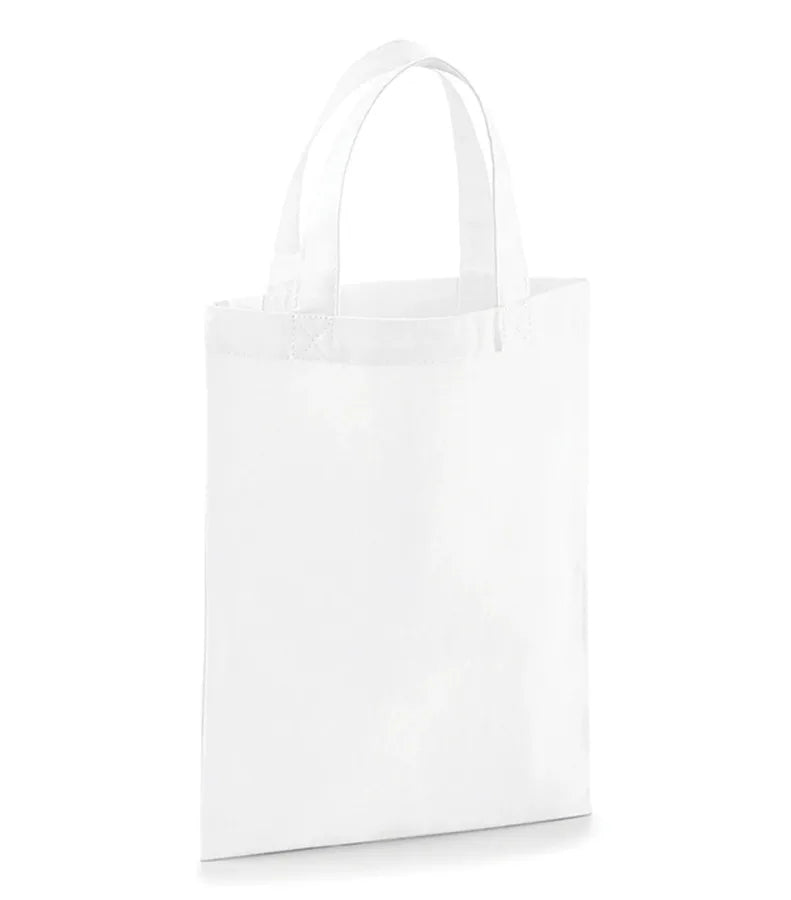 Cotton Party Bag for Life White