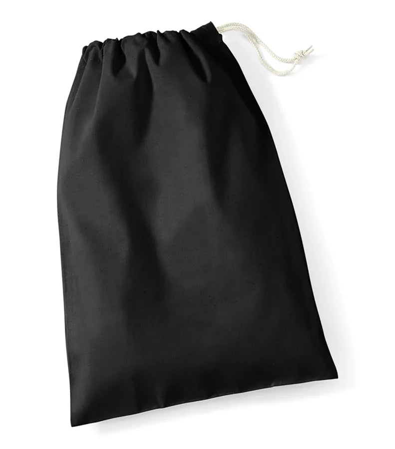 Cotton Stuff Bag Black