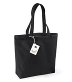 Organic Cotton Shopper Black