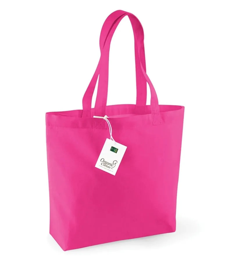 Organic Cotton Shopper Fuchsia