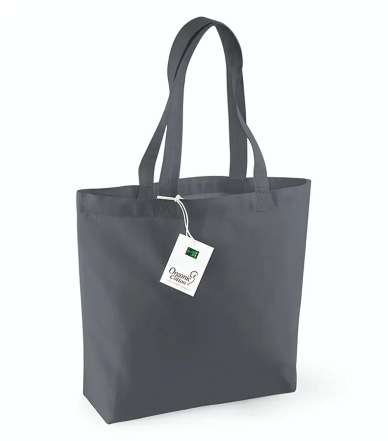 Organic Cotton Shopper GraphiteGrey