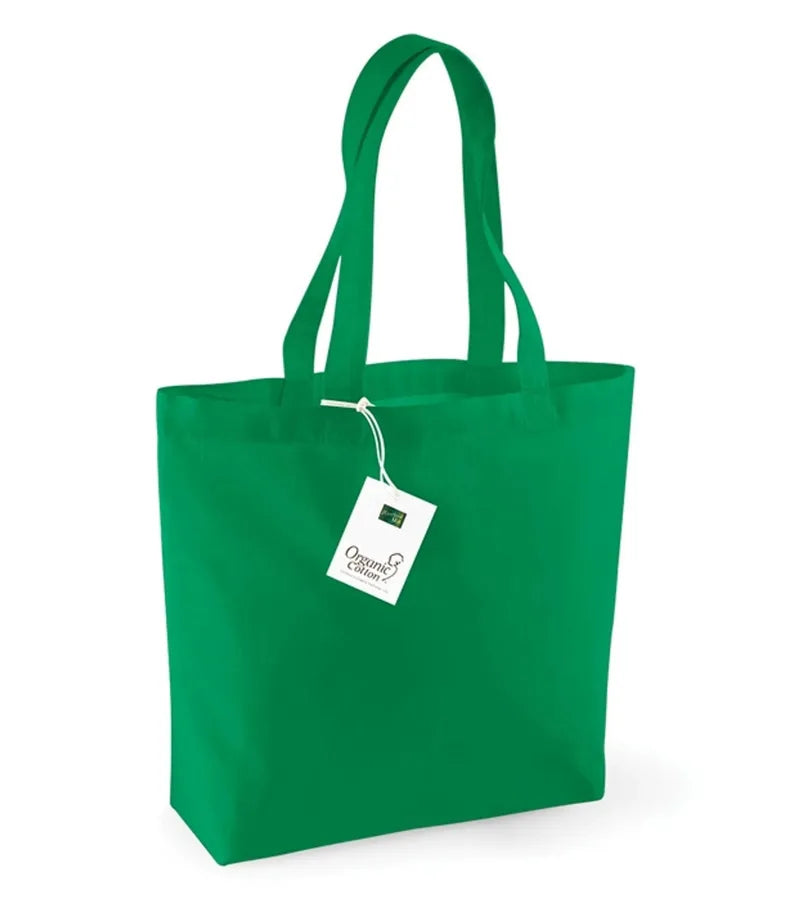 Organic Cotton Shopper KellyGreen