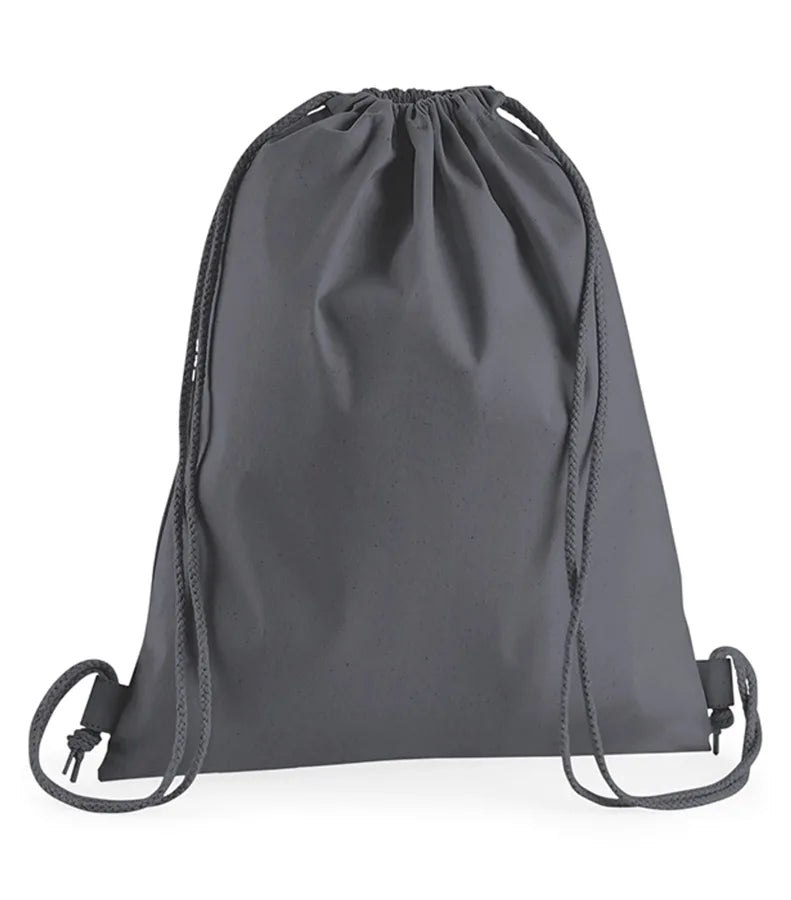 Premium Cotton Gymsac GraphiteGrey