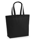 Premium Cotton Maxi Tote Black