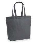 Premium Cotton Maxi Tote GraphiteGrey