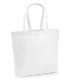 Premium Cotton Maxi Tote White
